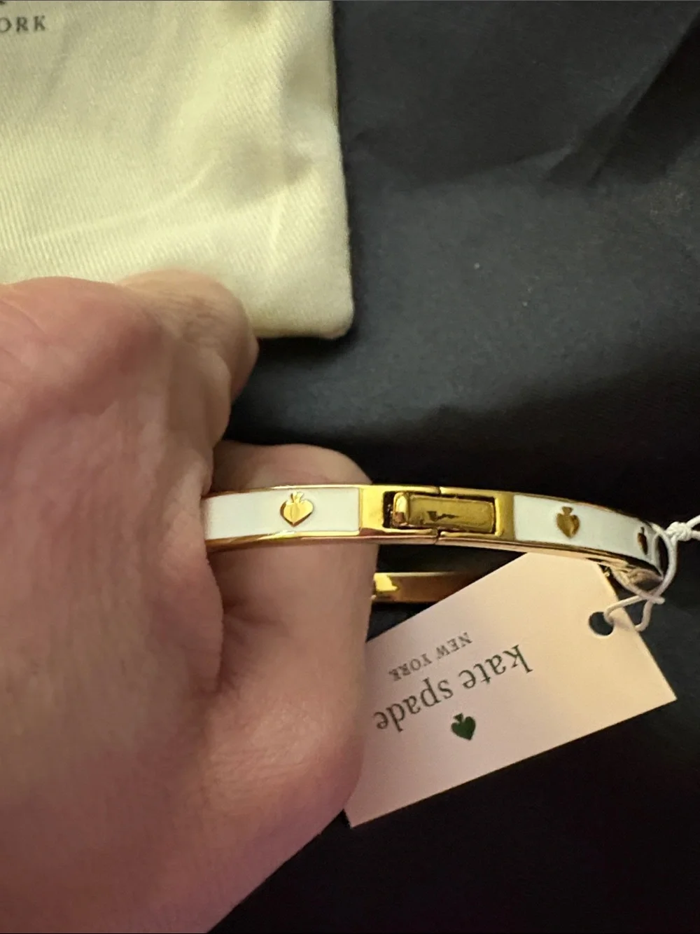 kate spade New York Gold Bangle Bracelet - Picture 2 of 4